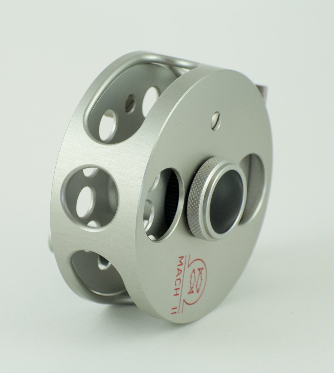 Ari 't Hart Mach II silver fly reel - mint