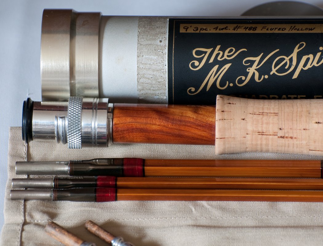 MK Spittler Quad Bamboo Rod -- 9' 3/2 4wt