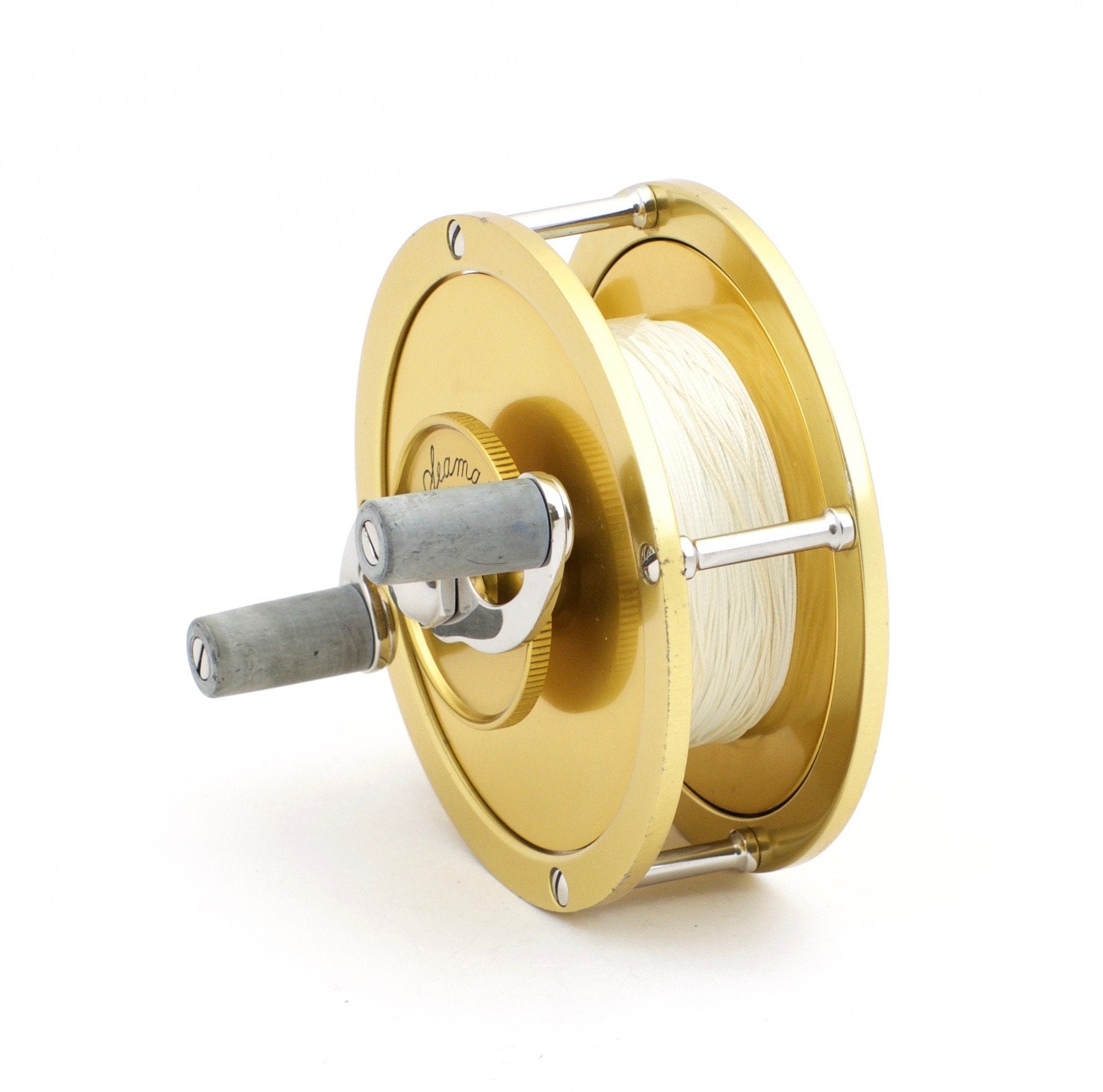 big handle on fly reel Seamaster 1st Model S-Handle Tarpon Fly Reel
