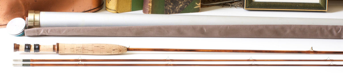 Bob Summers Model 275 Bamboo Rod 7'6" 2/2 #4 - overall view