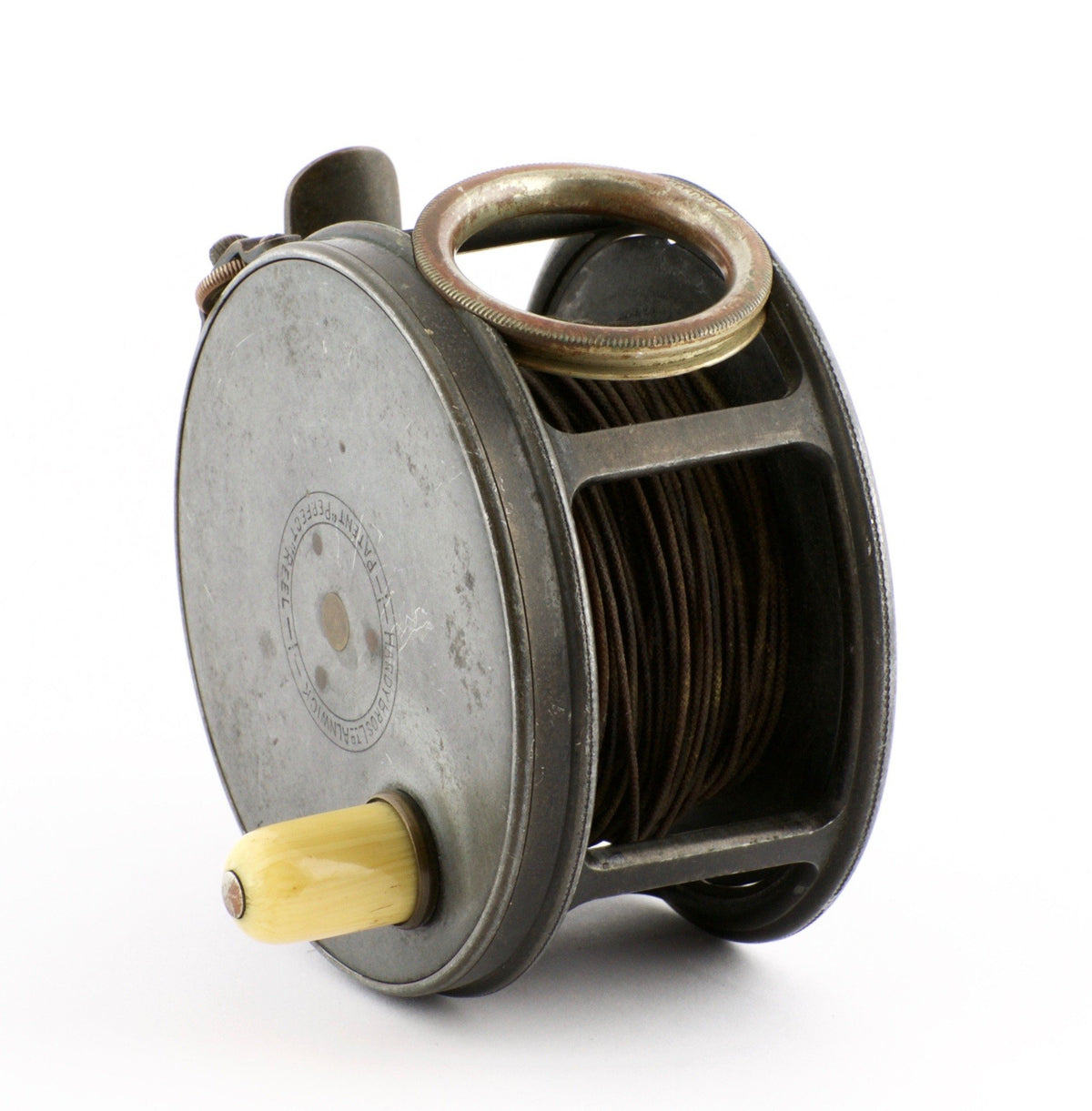 Hardy Perfect 3 3/4" Wide Drum 1912 Check Fly Reel