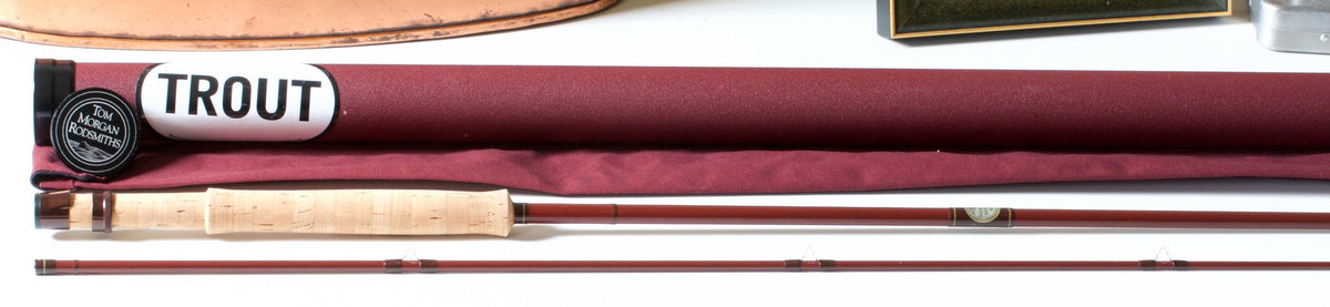Tom Morgan Rodsmiths / Larry Kenney Fiberglass Fly Rod - 8' 2pc 4wt 