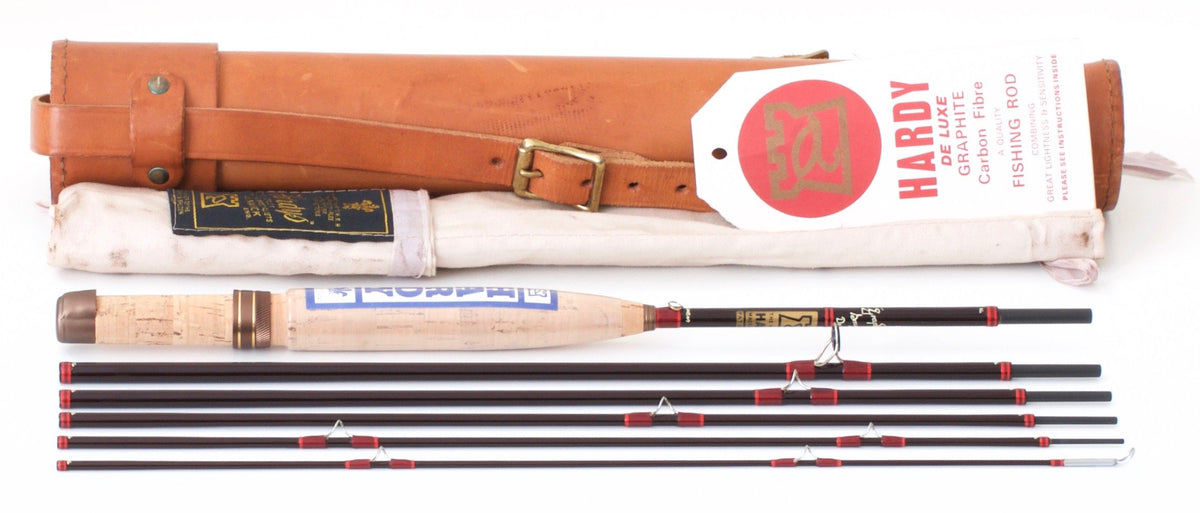 Hardy Smuggler DeLuxe 7' 5wt 6 pc. Graphite Fly Rod - close-up detail