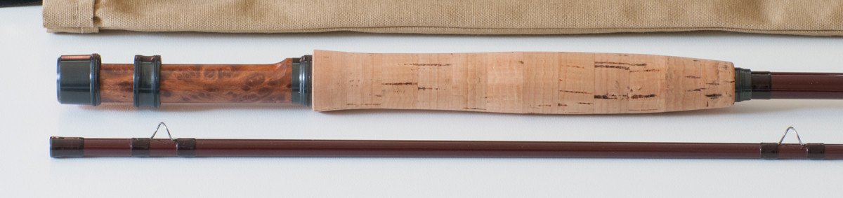 Leiderman, Matt - Tom Morgan Rodsmiths Fiberglass Fly Rod - 7'6 2pc 4wt