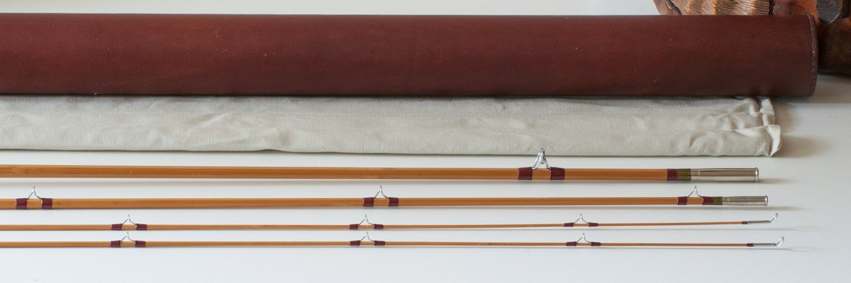 Hidy, Jim - 8'6 3/2 5wt Hollowbuilt Bamboo Rod 