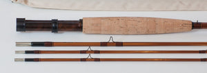Walt Carpenter Browntone 7'6 3/2 5wt bamboo rod 