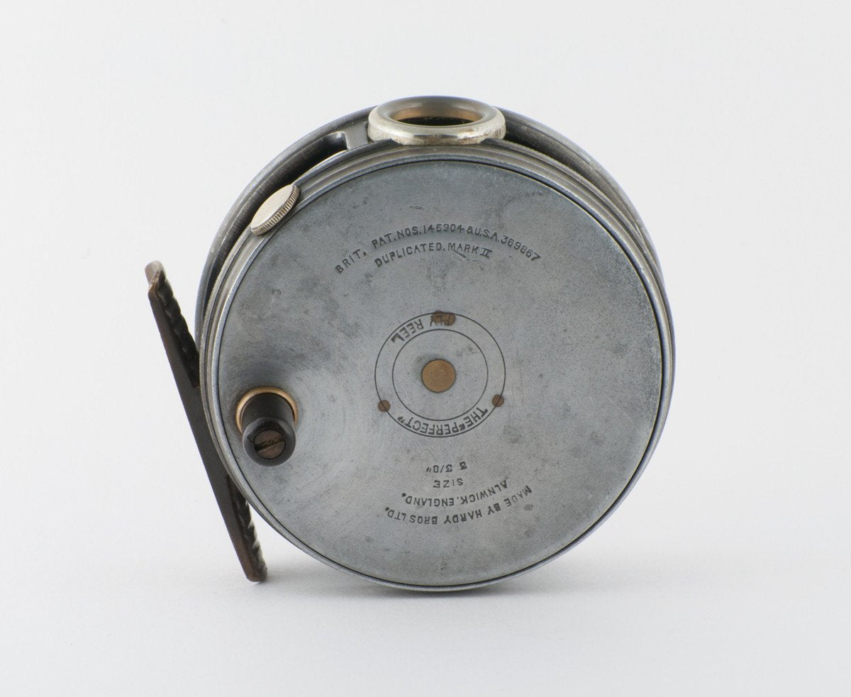 Hardy Perfect 3 3/8" fly reel - 1930s 