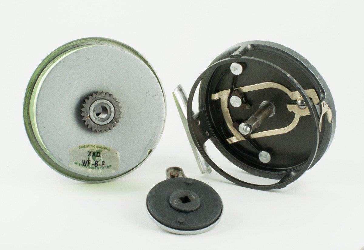 Hardy Marquis Multiplier 8/9 Fly Reel with spare spool