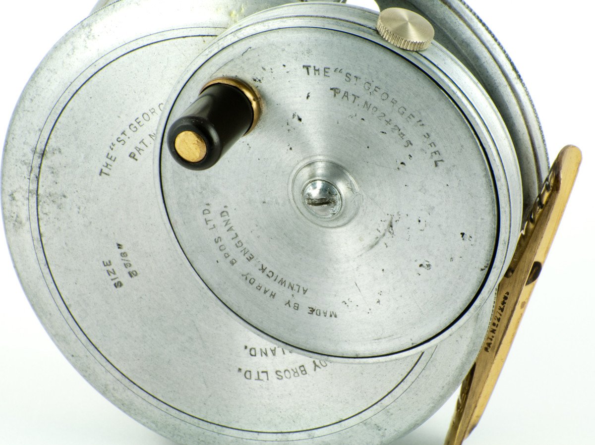 Hardy St. George Multiplier 3 3/8" Fly Reel - LHW 