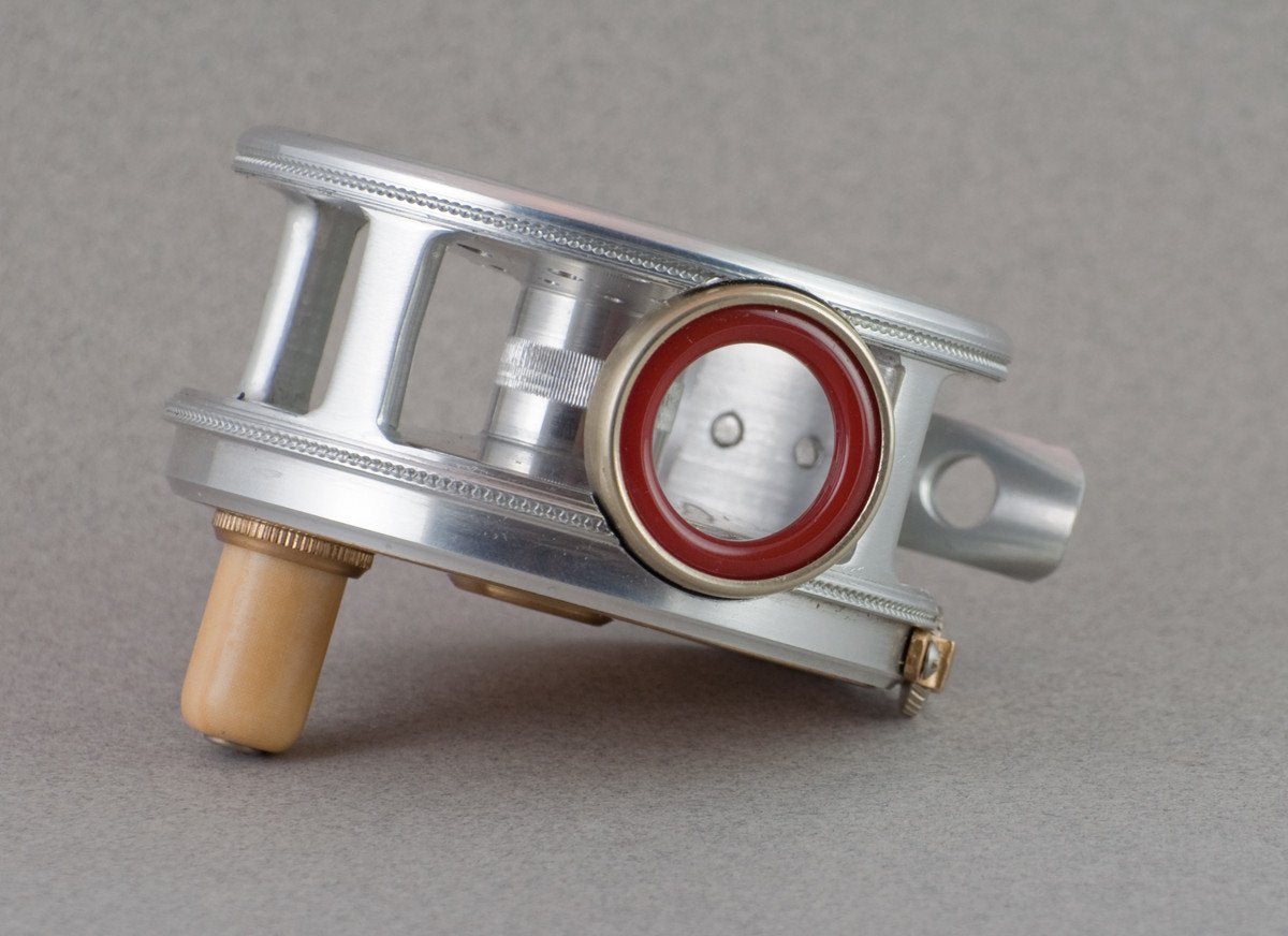 Chris Henshaw 3" Brass Face Perfect-Style Fly Reel 