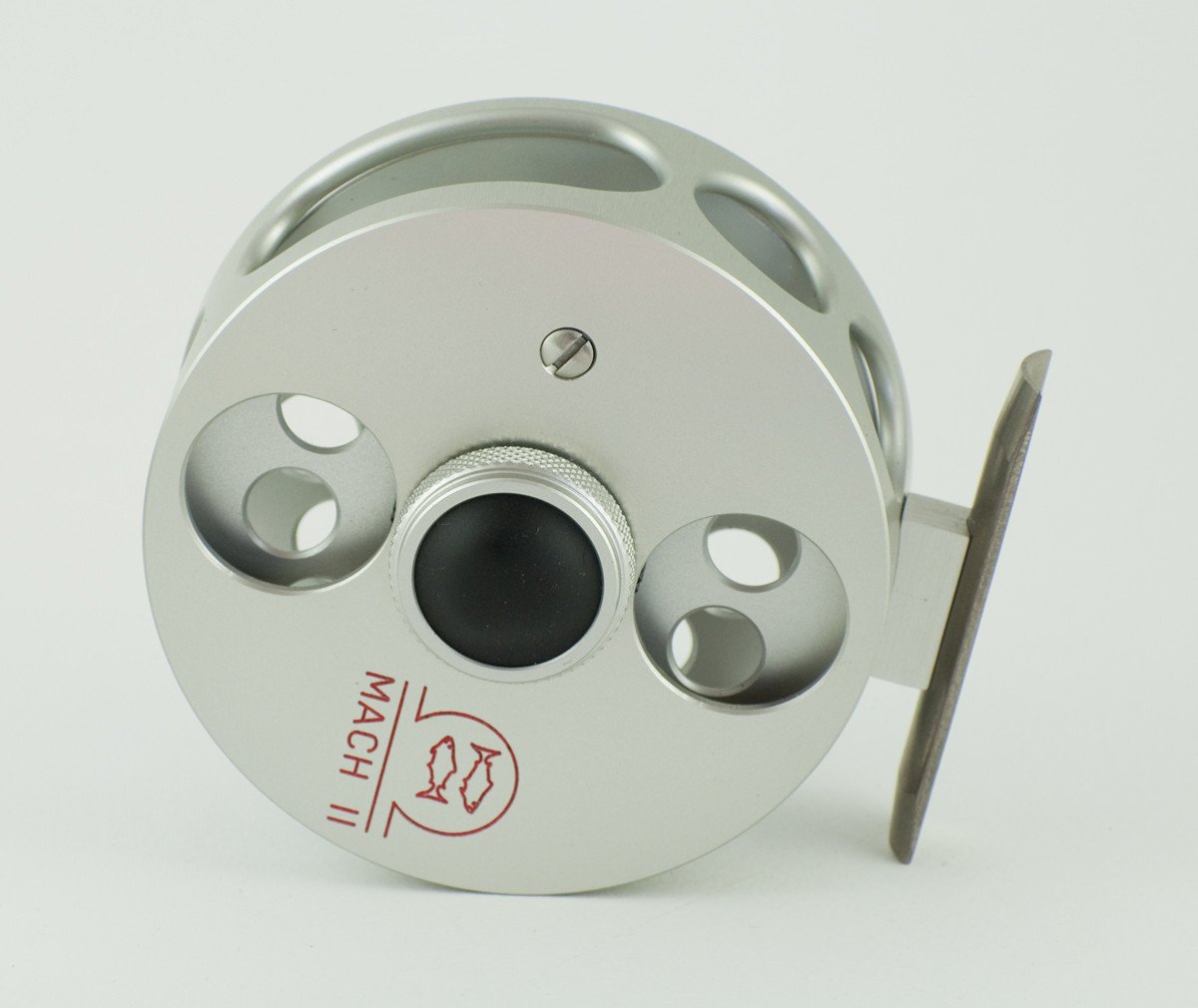 Ari 't Hart Mach II silver fly reel - mint