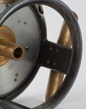 Bonhams : A Hardy 'Perfect' alloy fly reel 1912 check 4 in.