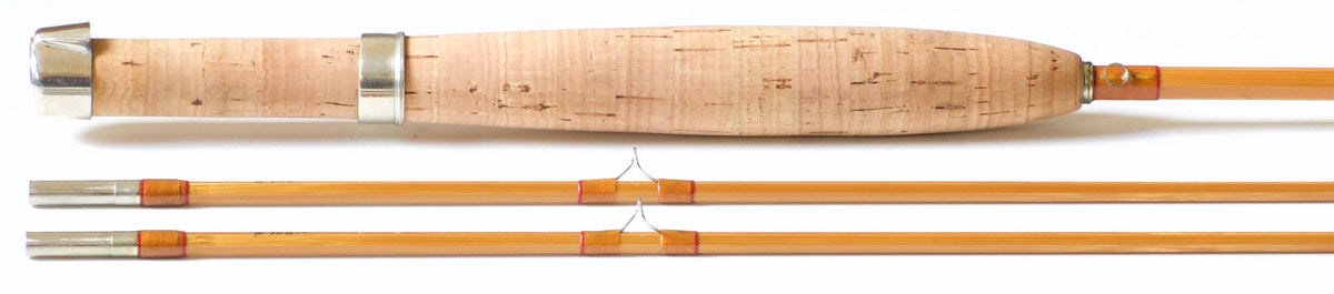 Simroe, Ted -- 7'6 5wt Bamboo Rod - maker signature and rod markings