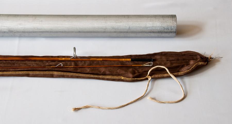 Young, Paul H -- "Barney Fisher" Bamboo Spinning Rod 