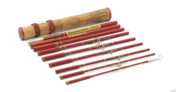 ambercrombie and fitch san francisco fishing pole "Abercrombie & Angler's Fly-Fishing Wonderod" Abercrombie and Fitch 1920's flyrod