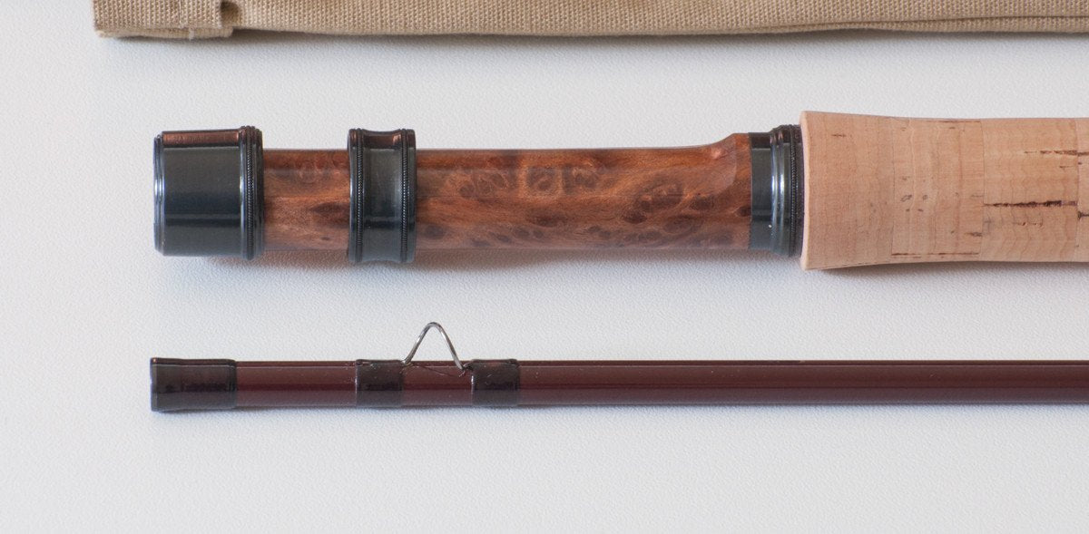 Leiderman, Matt - Tom Morgan Rodsmiths Fiberglass Fly Rod - 7'6 2pc 4wt