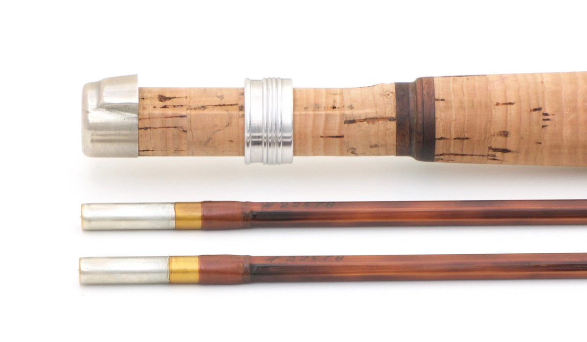 Bob Summers Model 856 Bamboo Rod 8' 2/2 #5/6 - rod sections with wraps and hardware