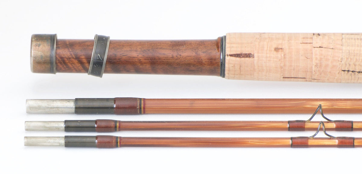 Walt Carpenter Browntone 8'6 3/2 6wt Bamboo Rod 