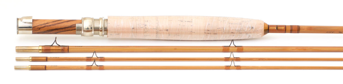 R.L. Winston Bamboo Rod 8' 3/2 #4 - maker signature and rod markings