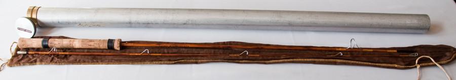 Young, Paul H -- "Barney Fisher" Bamboo Spinning Rod 