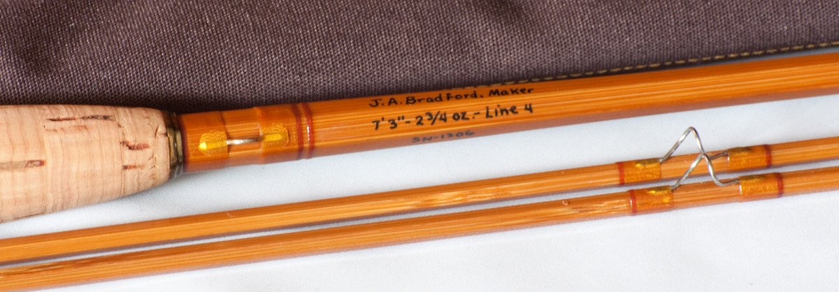 Bradford, John - 7'3 2/2 4wt Bamboo Rod 