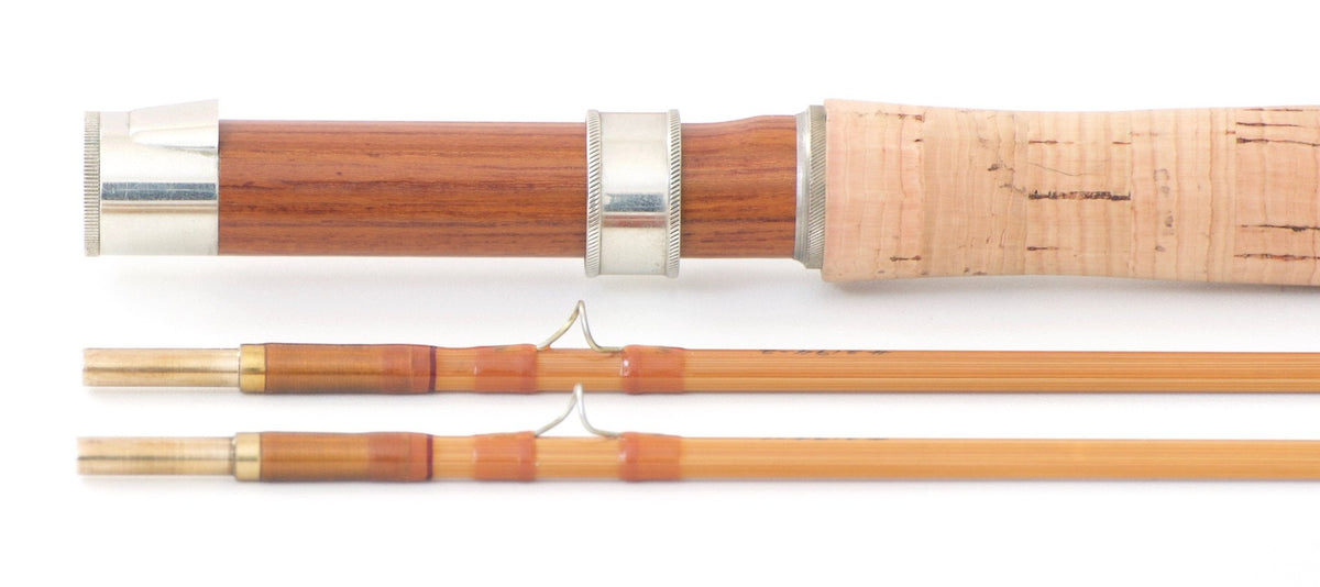 R.L. Winston Bamboo Fly Rod Morgan/Brackett 7'6" 2/2 3 oz. - ferrules and tips detail