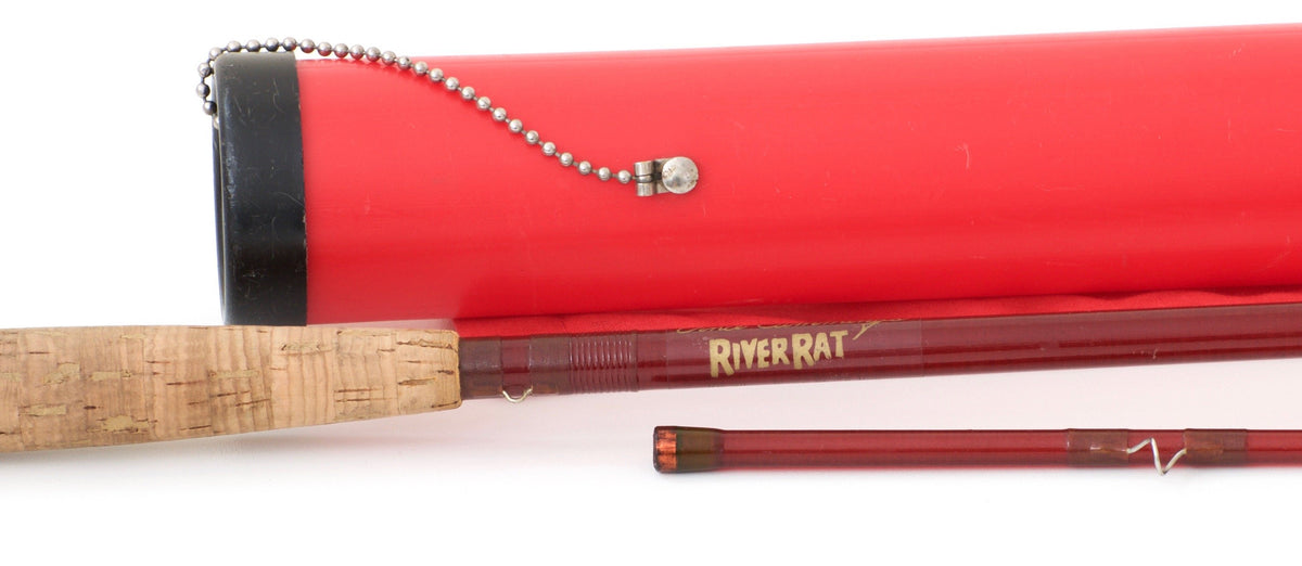 Cummings, Vince -- River Rat Model RR80 --  8' 2pc 6-7wt Fiberglass Fly Rod 