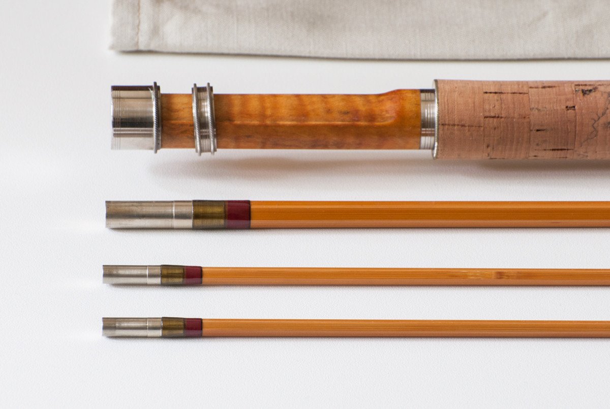 Hidy, Jim - 8'6 3/2 5wt Hollowbuilt Bamboo Rod 