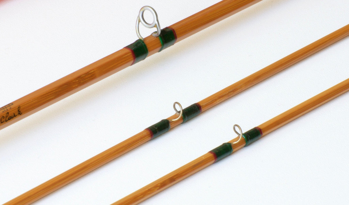 Pezon et Michel Super Parabolic PPP, "Featherweight" Type Glenn Clark Bamboo Rod 6'3 4-5wt 