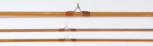 Simroe, Ted -- 7'6 2/2 3wt Bamboo Rod (new) - rod sections with wraps and hardware