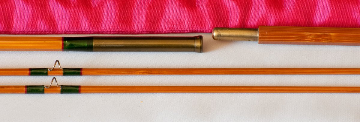 Pezon et Michel Super Parabolic PPP, "Colorado" Bamboo Rod 7'7 2/2 5-6wt 