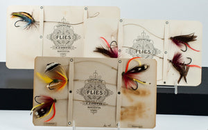 Orvis Box with Carded Flies from the early 1900s!!