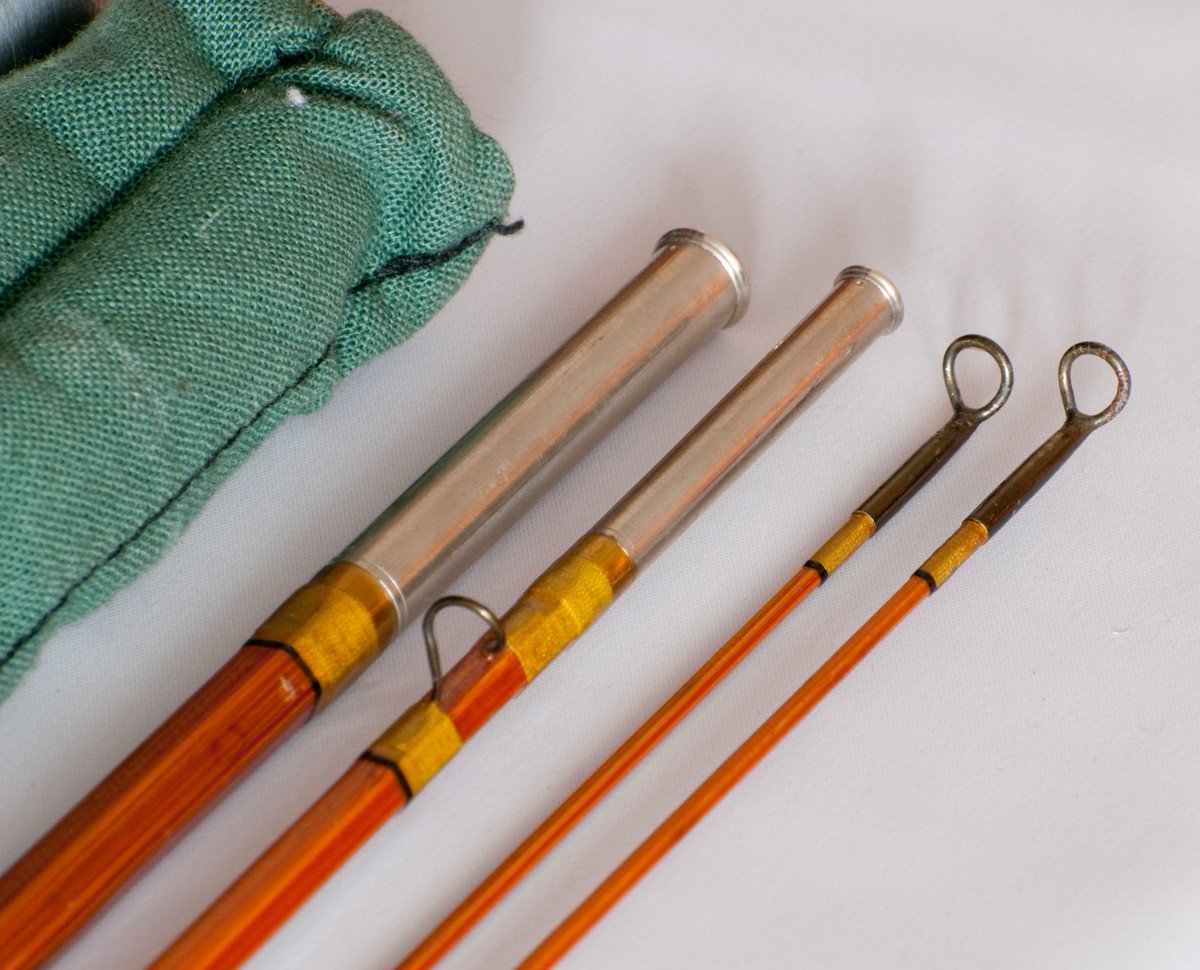 Phillipson Pacemaker '51' Bamboo Rod - 9' 3/2 - ferrules and tip tops detail