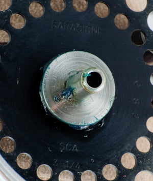 Joe Saracione SCA 3 1/4" fly reel and two spare spools 