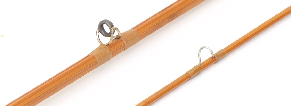 R.L. Winston "Leetle Feller" Bamboo Rod 6' 2/1 - rod sections with guides and wraps