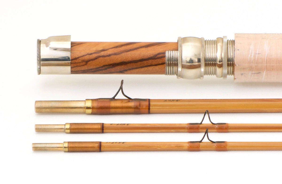 R.L. Winston Bamboo Rod 8' 3/2 #4 - rod sections with wraps