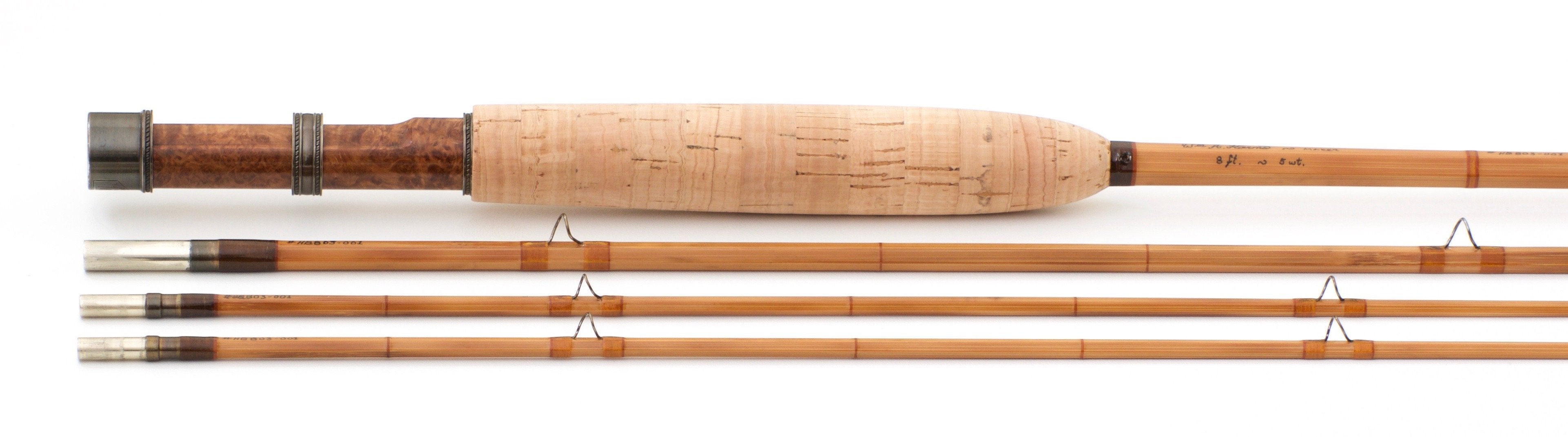 Harms, William A. -- 8' 3/2 5wt Hollow-Built Bamboo Rod Harms, William A. -- 8' 3/2 5wt Hollow-Built Bamboo Rod