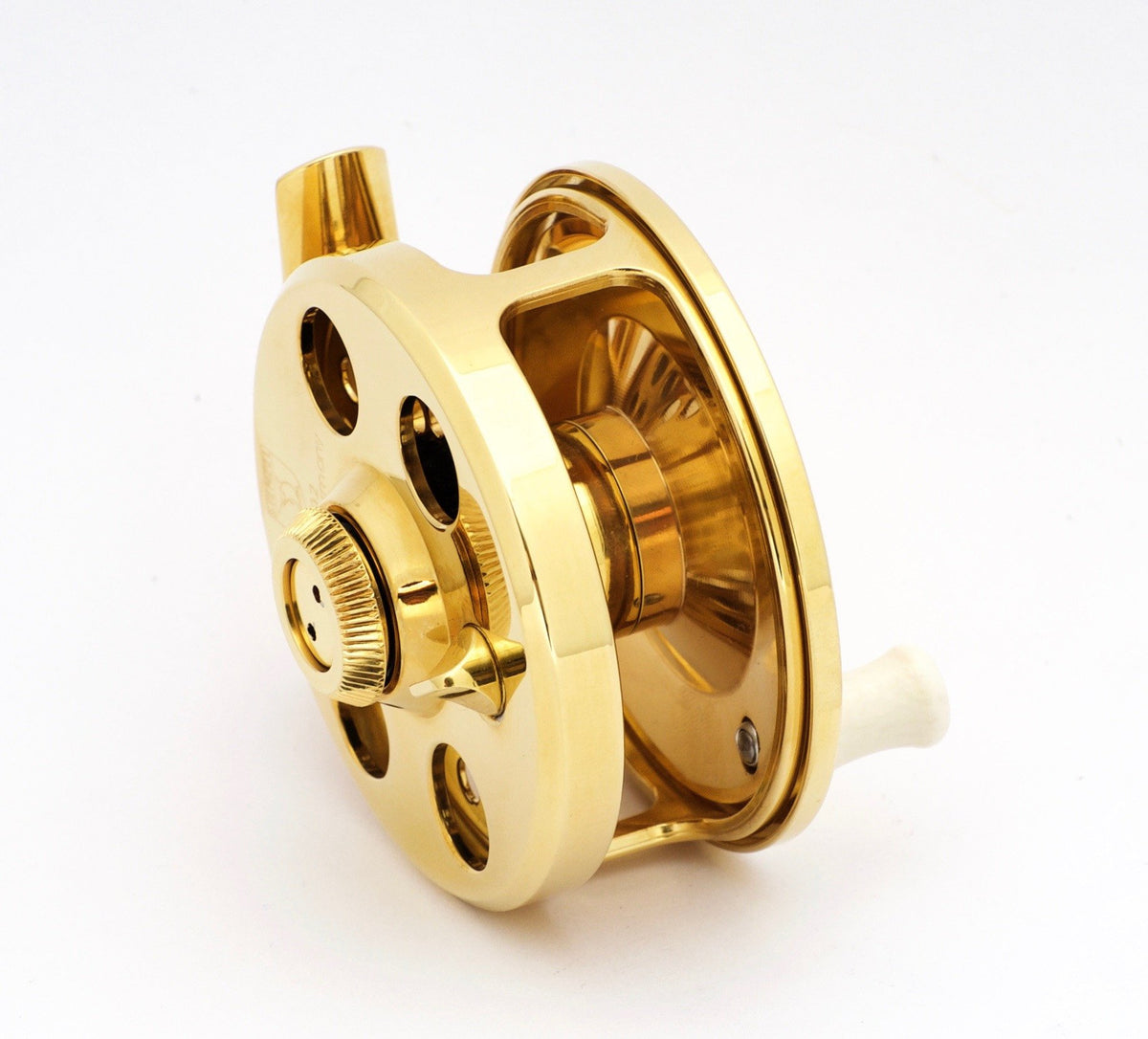 Stenzel Regent #2 Gold Plated Fly Reel