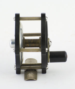 William Mills & Son Original "Fairy" Raised Pillar / Hard Rubber Fly Reel 