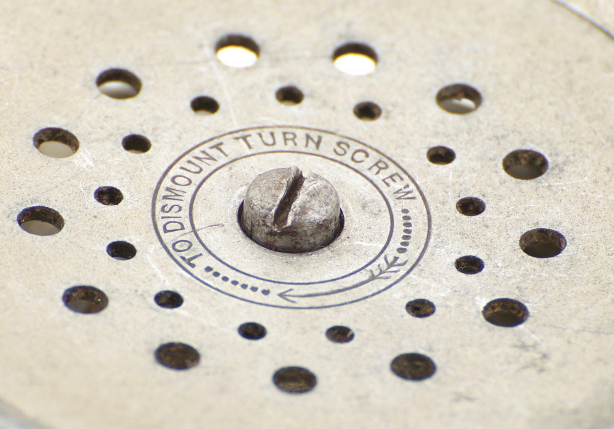 Hardy Perfect 3 1/8" 1912 Check Fly Reel (Blue Agate!!)