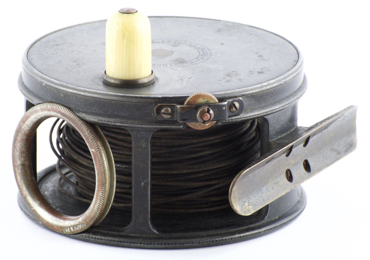 Hardy Perfect 3 3/4" Wide Drum 1912 Check Fly Reel 