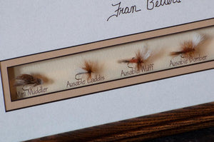 Fran Betters AuSable Fly Collection - Framed 