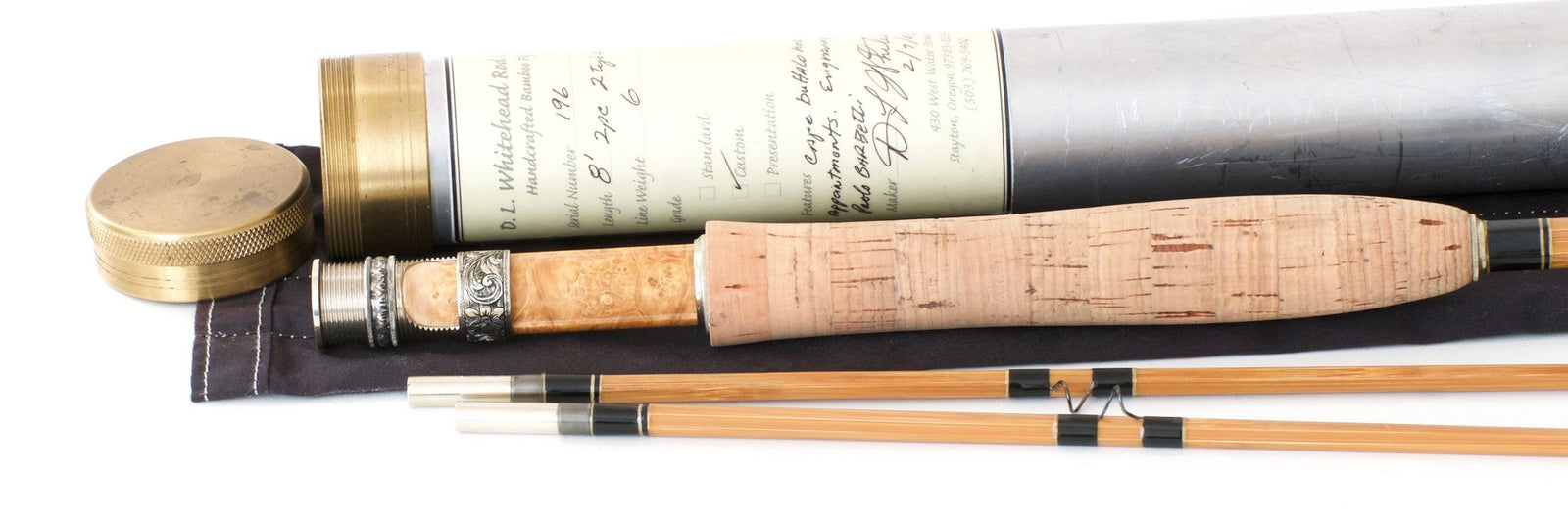 Whitehead, Daryll - Dickerson 8014 8' 6wt Bamboo Rod 