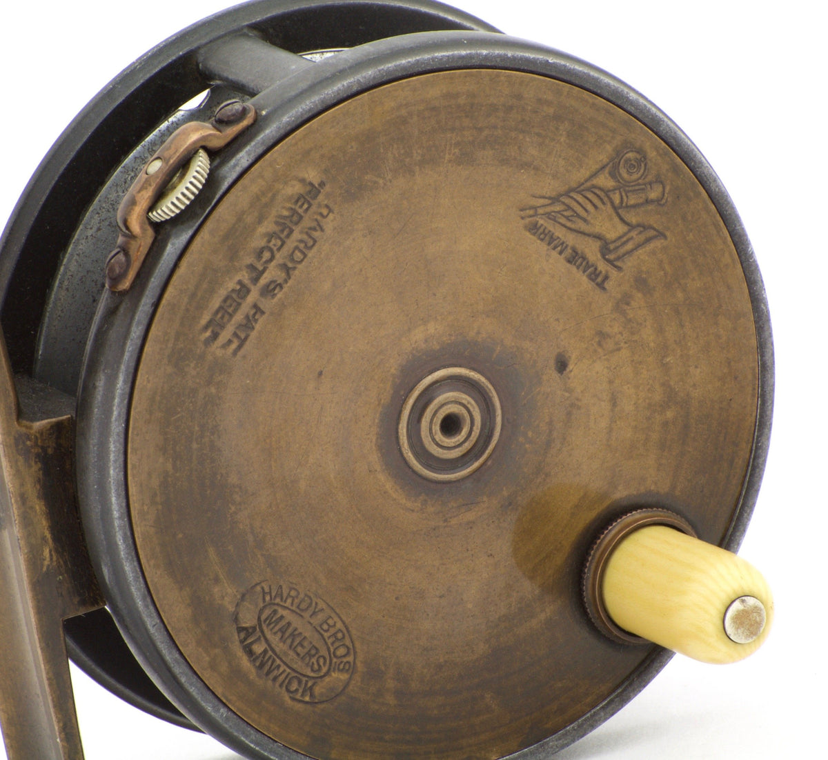 Hardy Brass Face Perfect 3 1/8" Fly Reel 