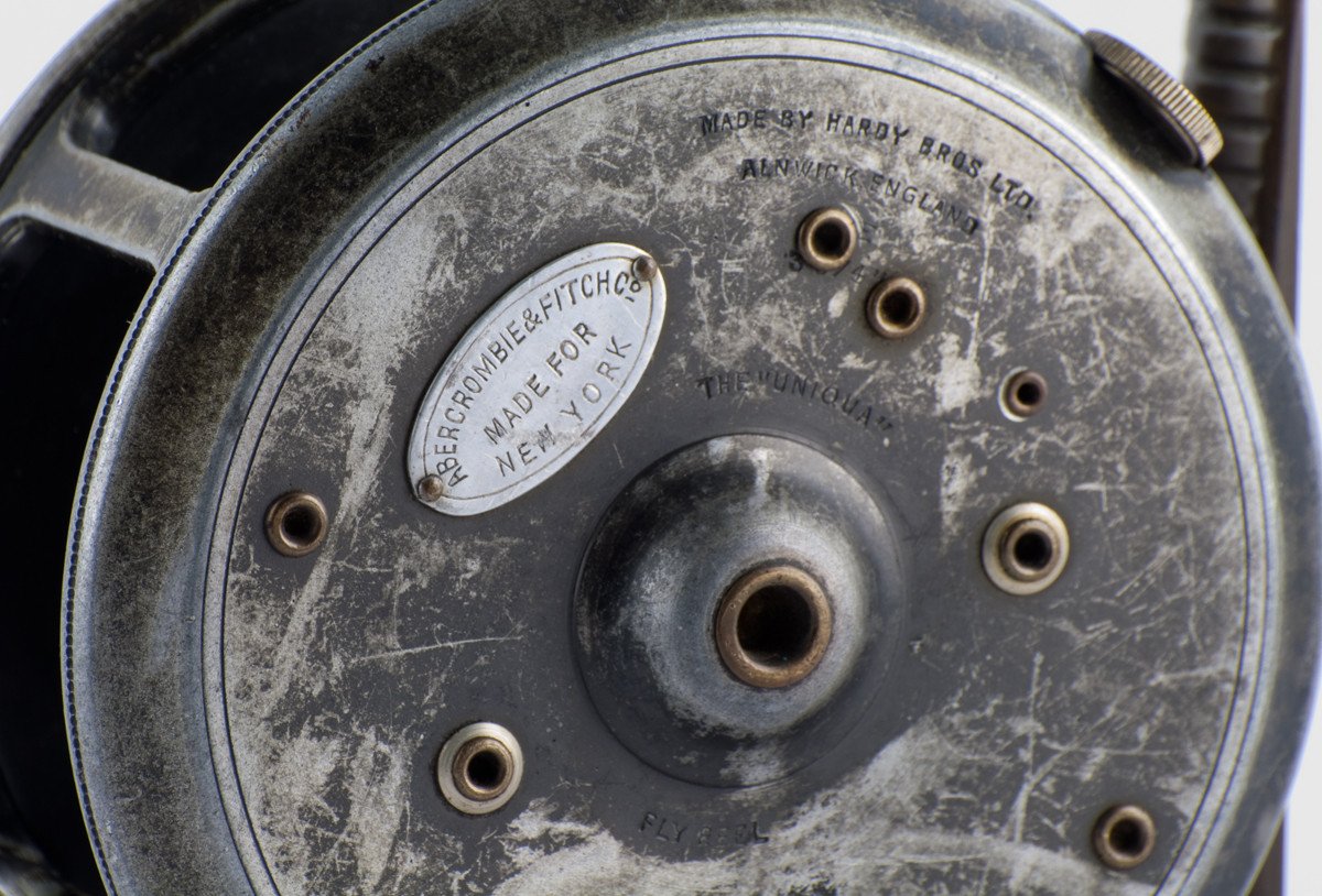 Hardy Uniqua 3 3/4" Wide Drum Fly Reel 