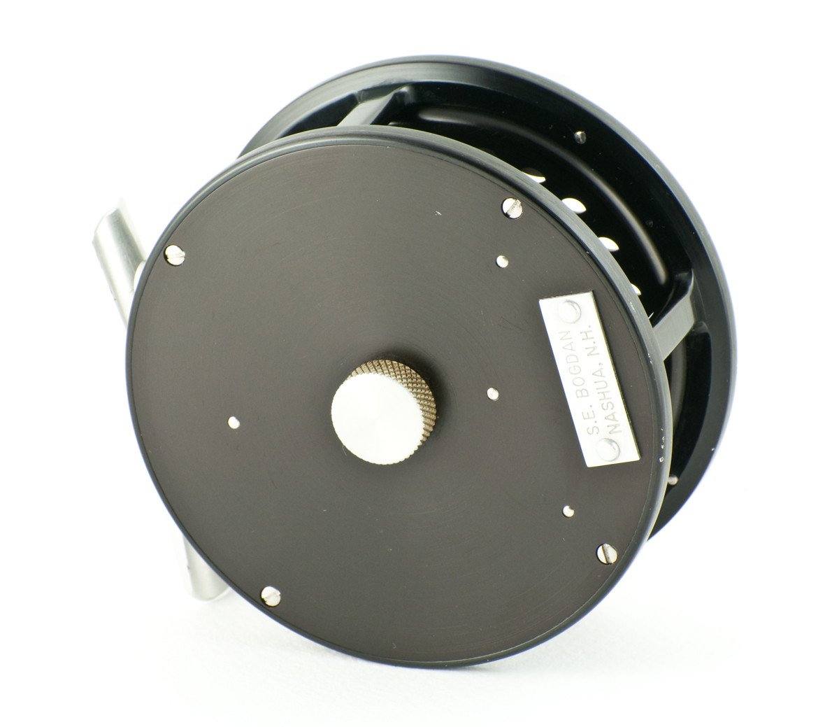 Bogdan Large Trout Fly Reel - ALL BLACK - LHW