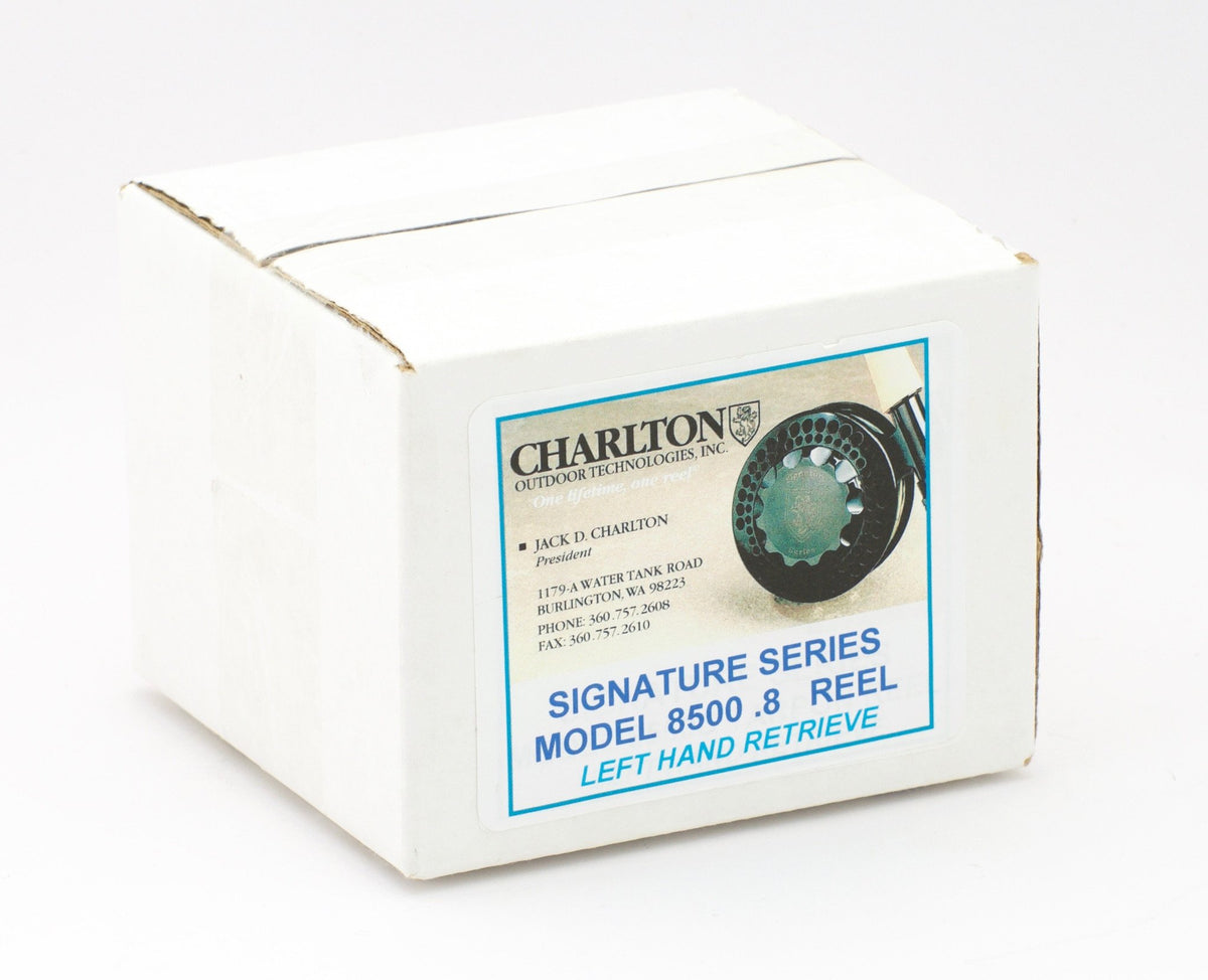 Charlton 8500 0.8 Signature Series Fly Reel - LHW New in Sealed Box