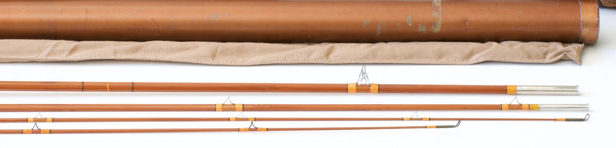 Phillipson Powr Pakt Bamboo Rod 9' 3/2 - handle grip and reel seat detail