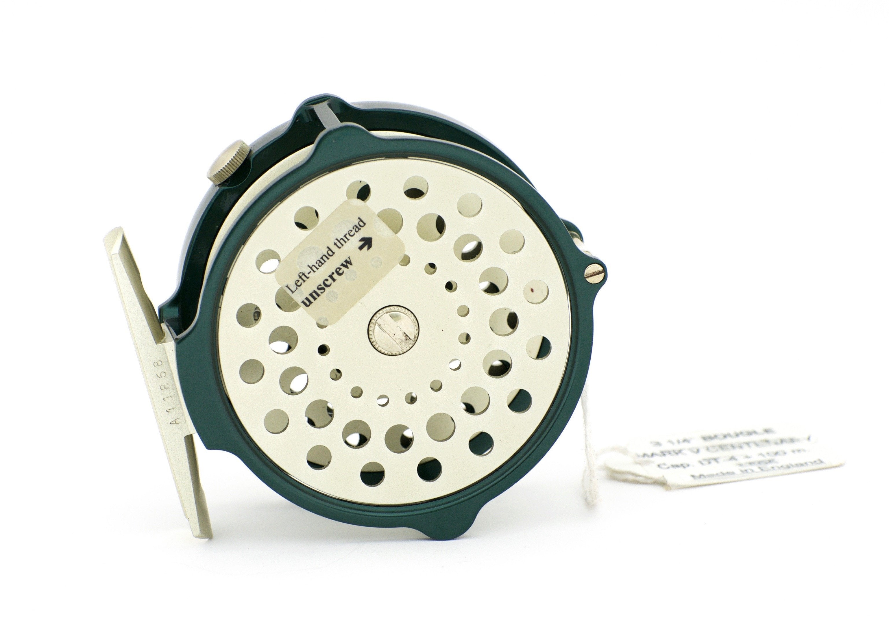 4 hardy bougle mk v centenary lightweight fly reel Hardy Bougle MKV 3 1/4" Centenary Edition Fly Reel