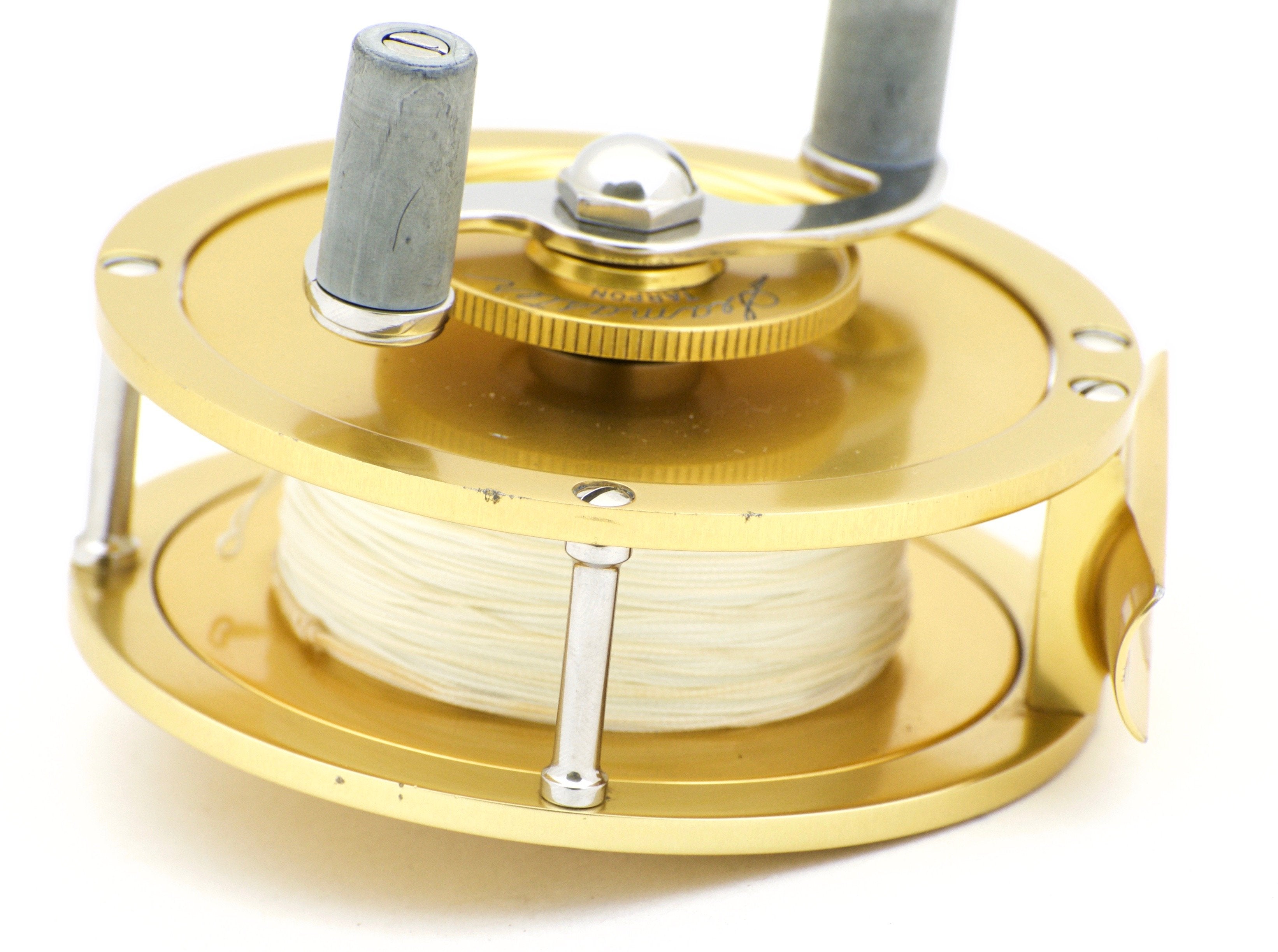 big handle on fly reel Seamaster 1st Model S-Handle Tarpon Fly Reel